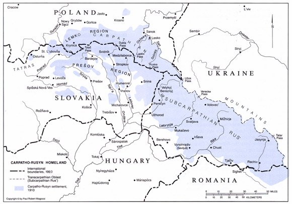 Carphatian Map